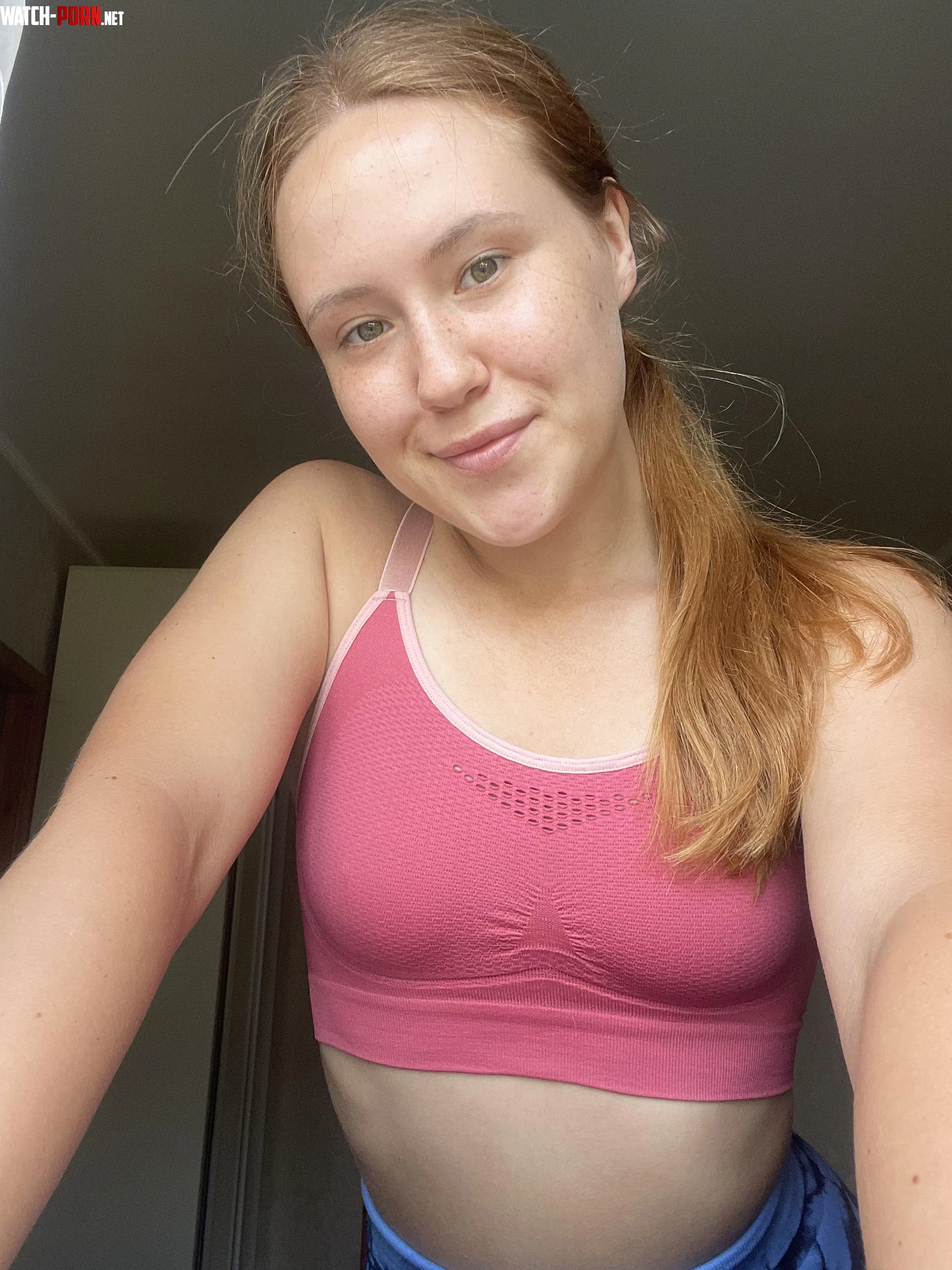 wearing my fave crop, turning around for ya by GlitteringSink8590