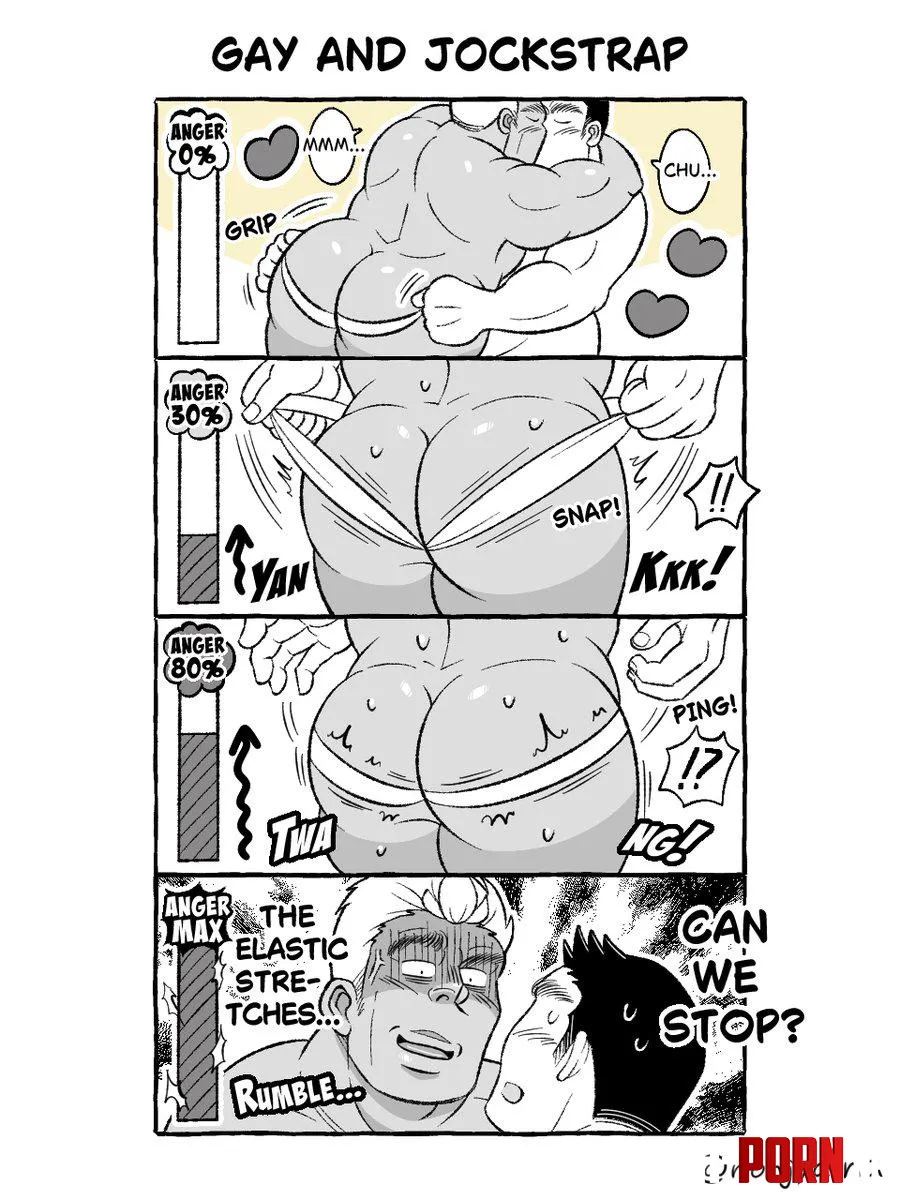 My Gay Neighbor: Gay and Jockstrap by Normal_Equivalent_11