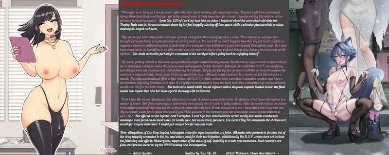 Thumbnail Pt 2: The Domesticated Sex Pet in Futadomworld - Toss_Up_88's Story