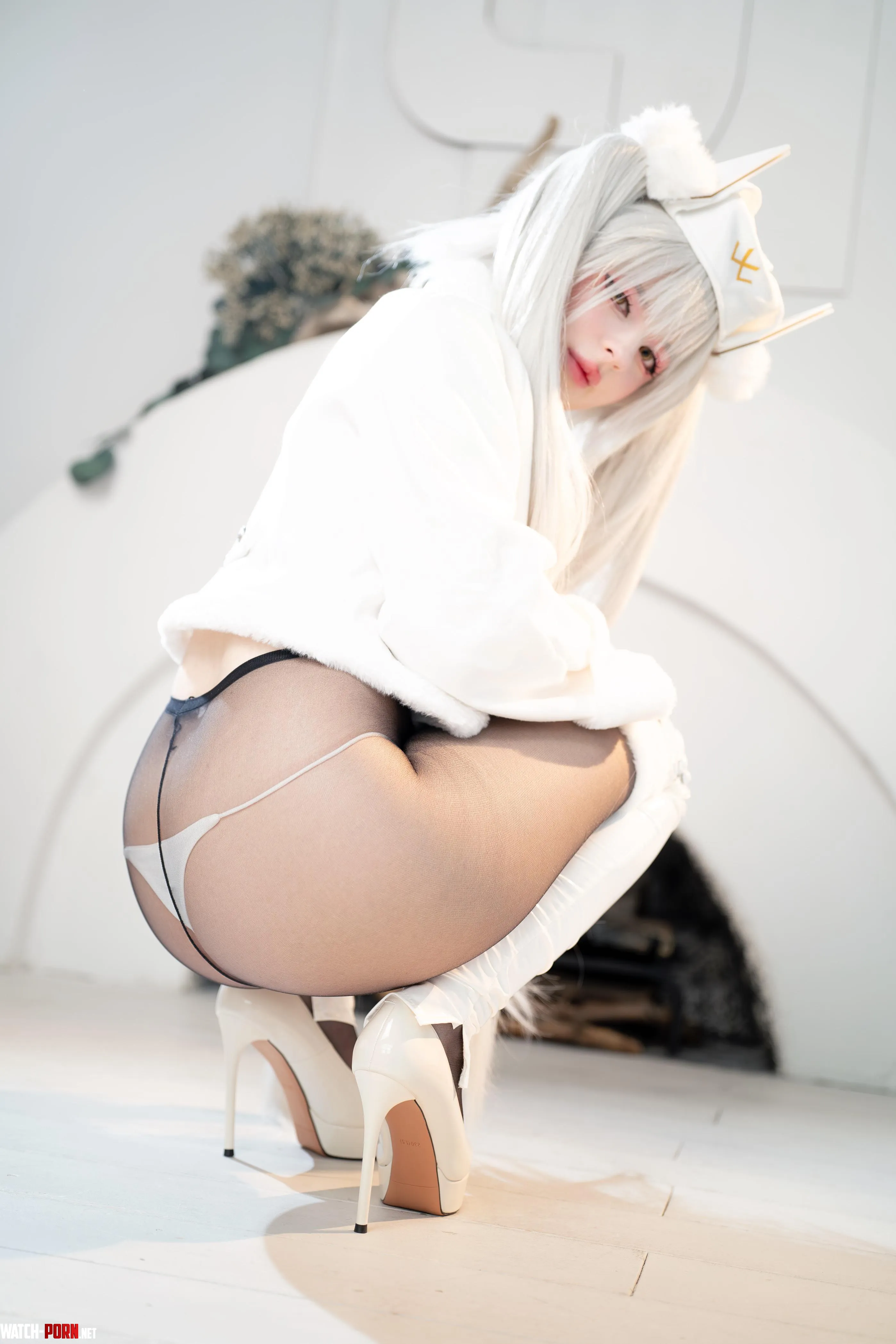 Blanc cosplay by puddingu_desu by airinyan