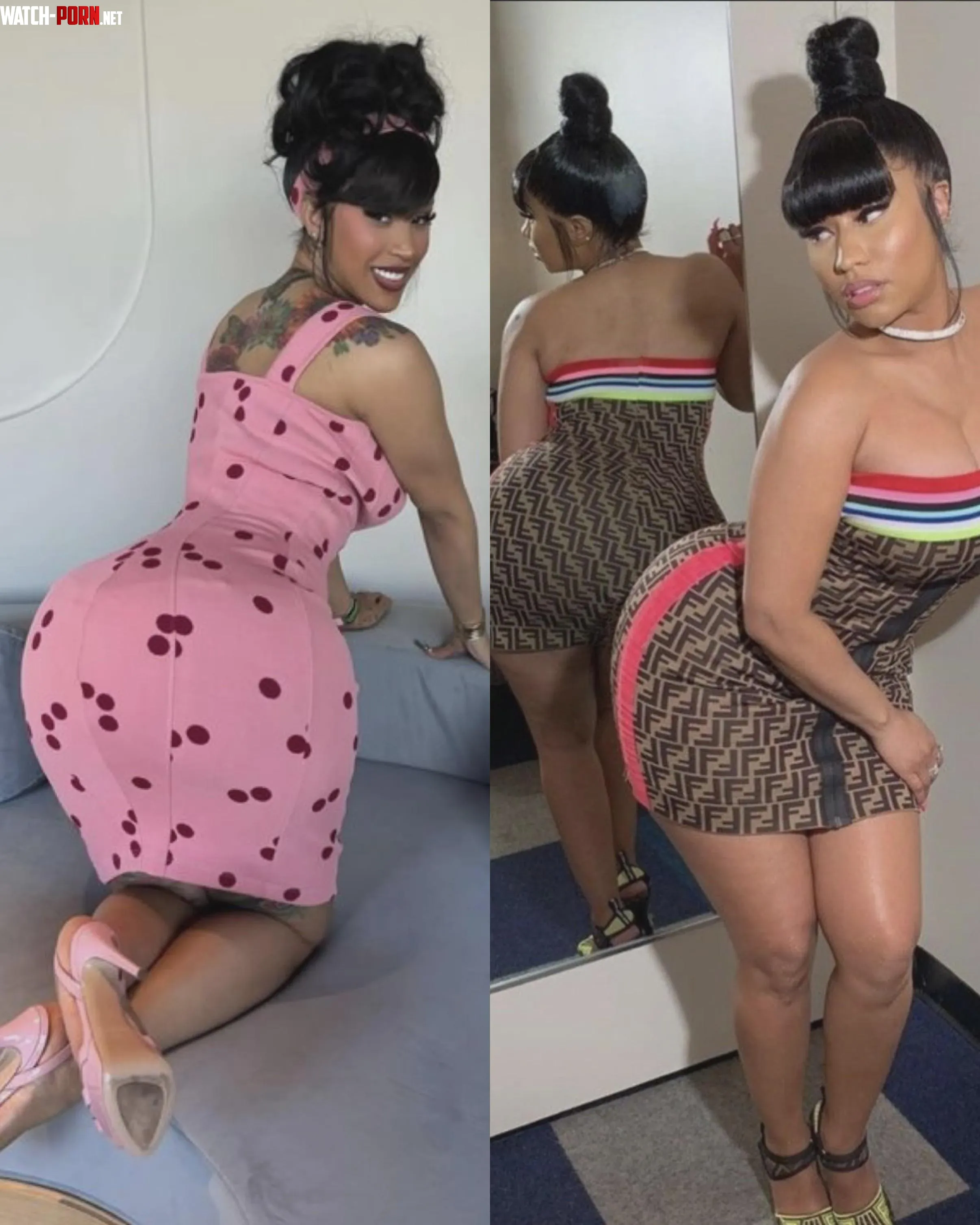 Cardi B and Nicki Minaj by greenday948