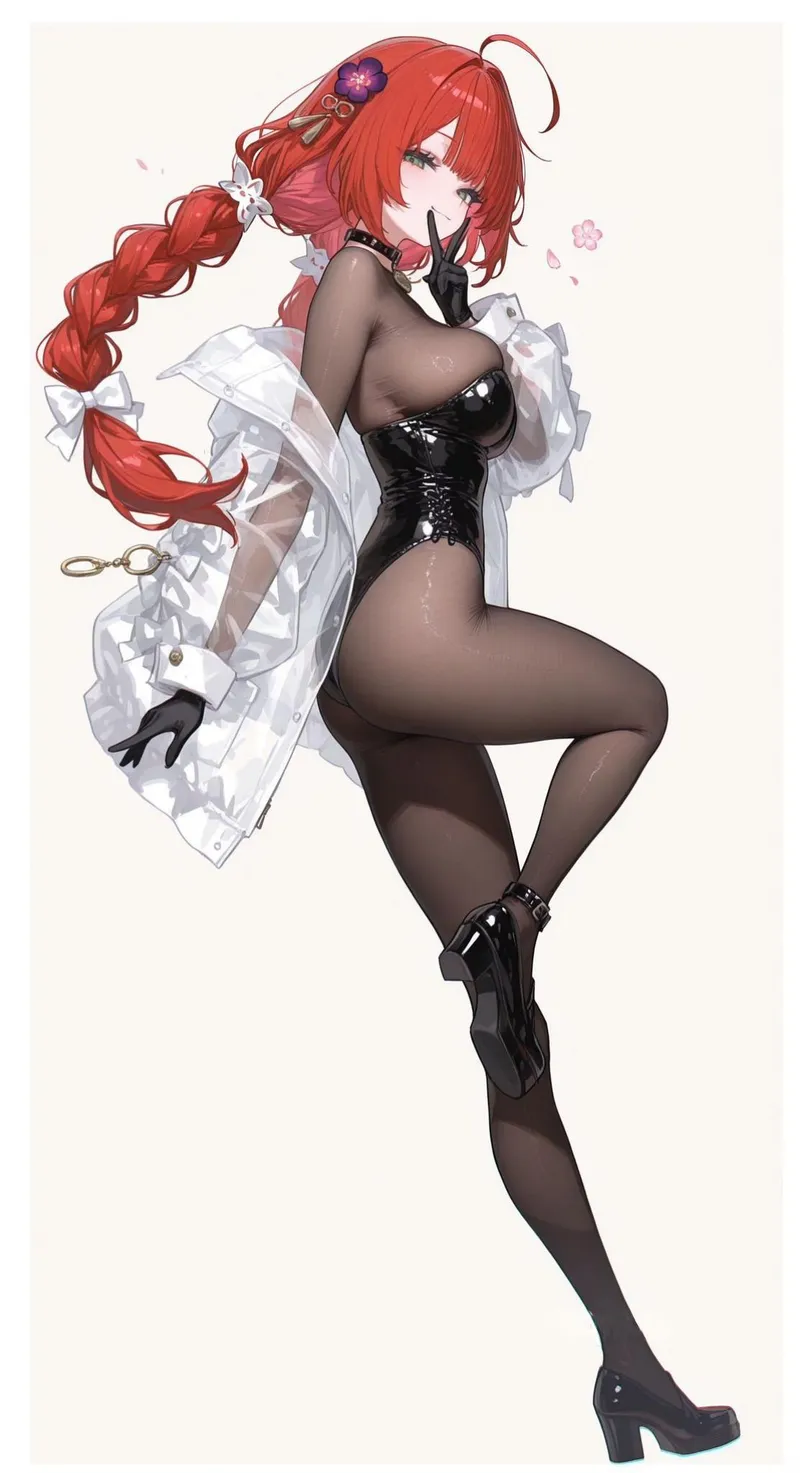 Thumbnail Embrace Yuzuriha's Charisma by WoolsonDaSheep in Anime Bodysuit Realm