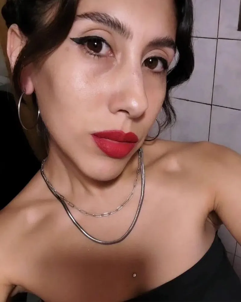 Thumbnail Red Seduction: Staring Into Full Lips | lilit111