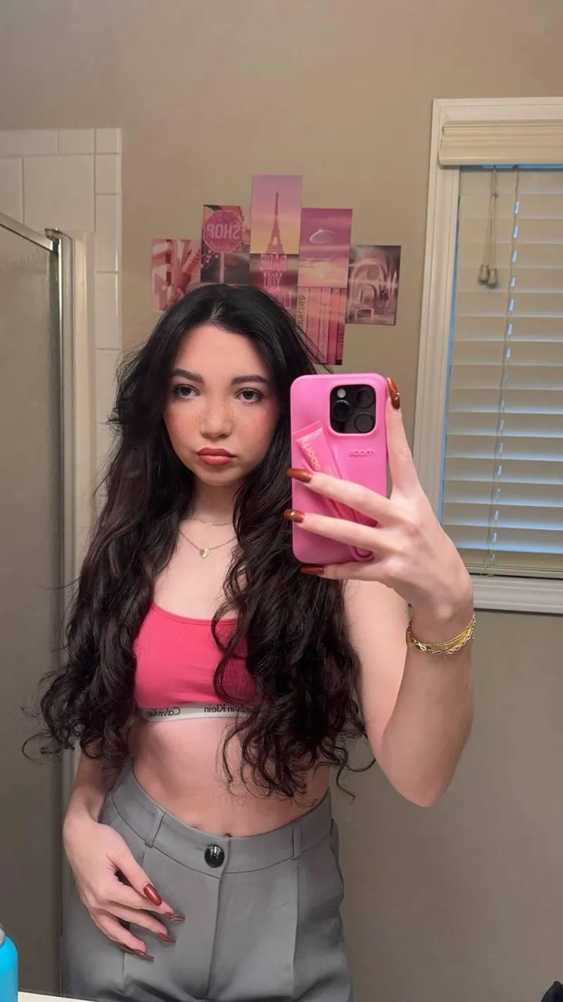 Thumbnail Chic, Comfortable, and a Hint of Dare: croptopgirls Style by cleojadeonly