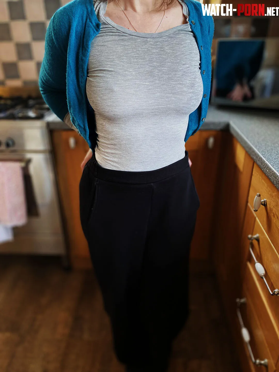 I love the casual, no-bra look. Do you? by MyMorningMuse