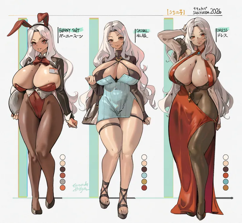 Thumbnail DazzlingPi's Tamada Heijun [Original] - AnimeMILFS Character Showcase