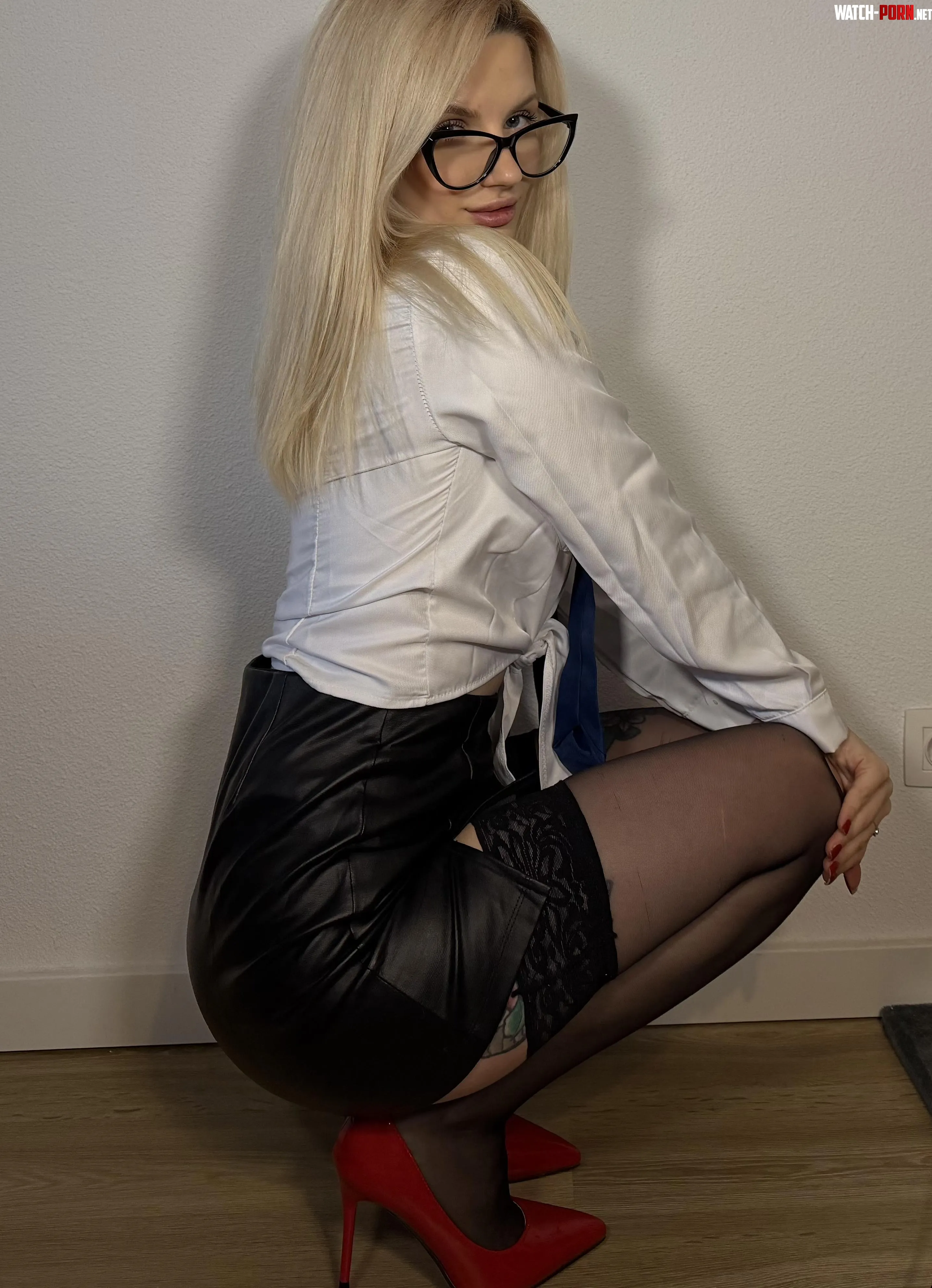 When you realize your secretary is way too hot for the office by Web3sakura