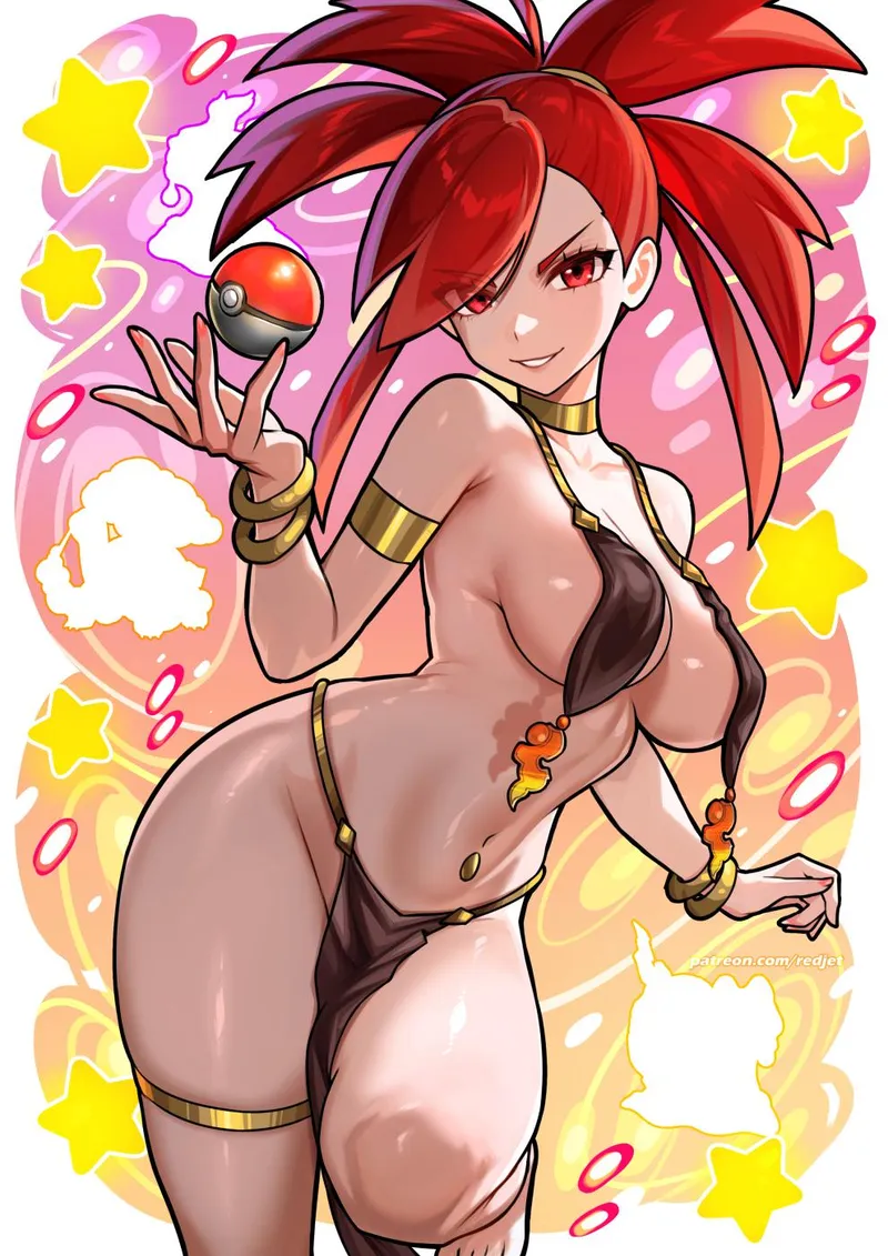 Thumbnail Cosplay Magic: Flannery's Dancer Outfit [Pokemon] in animemidriff
