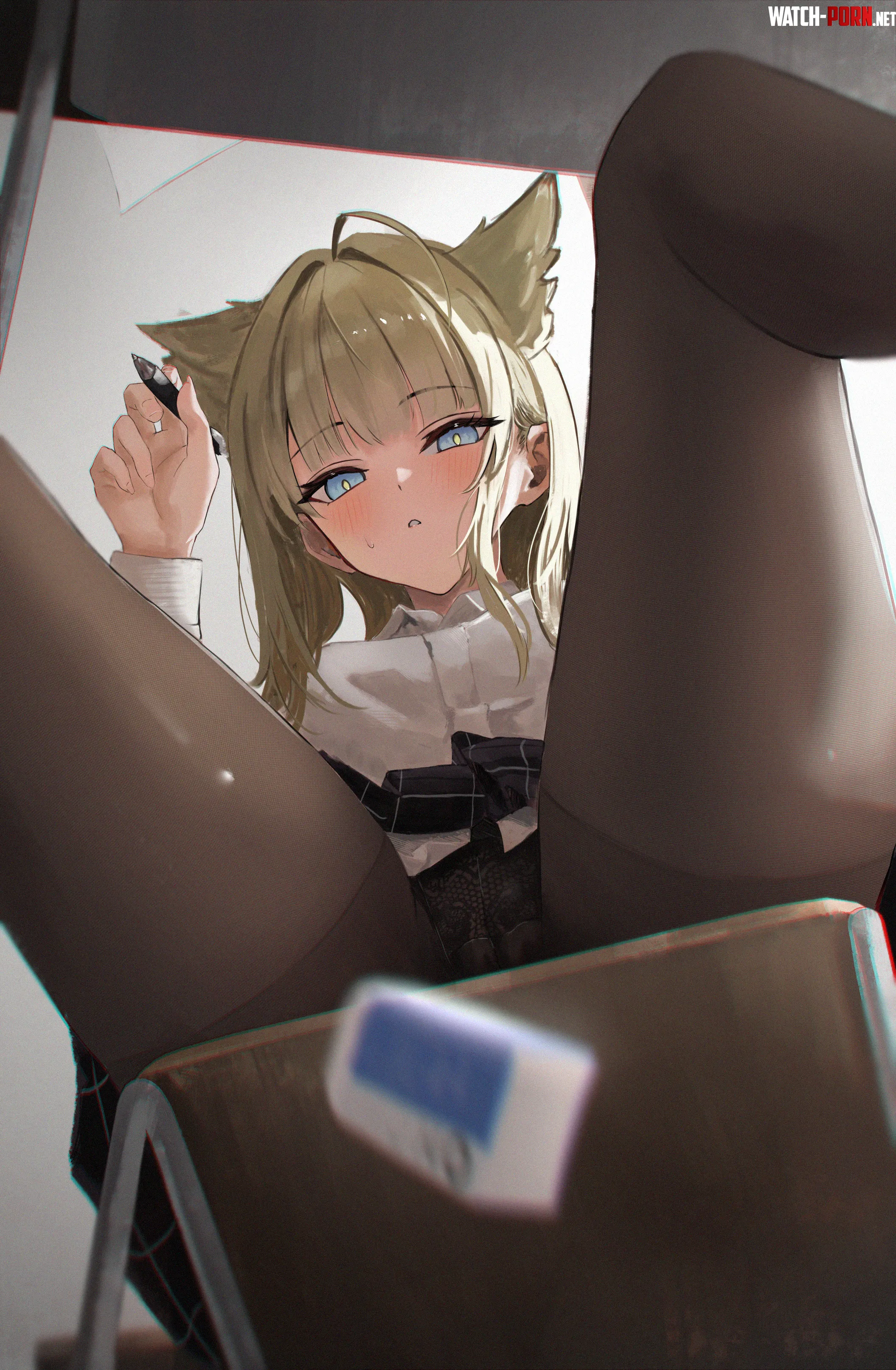 Perlica thighs (mzk_yoru) [Arknights Endfield] by That-casual-guy