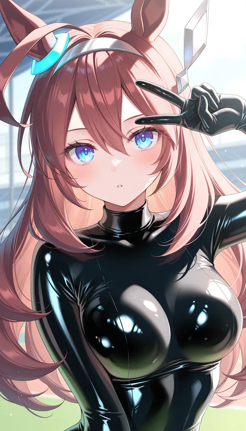 Thumbnail Get Inspired by Mihono Bourbon's Look from Uma Musume | WoolsonDaSheep