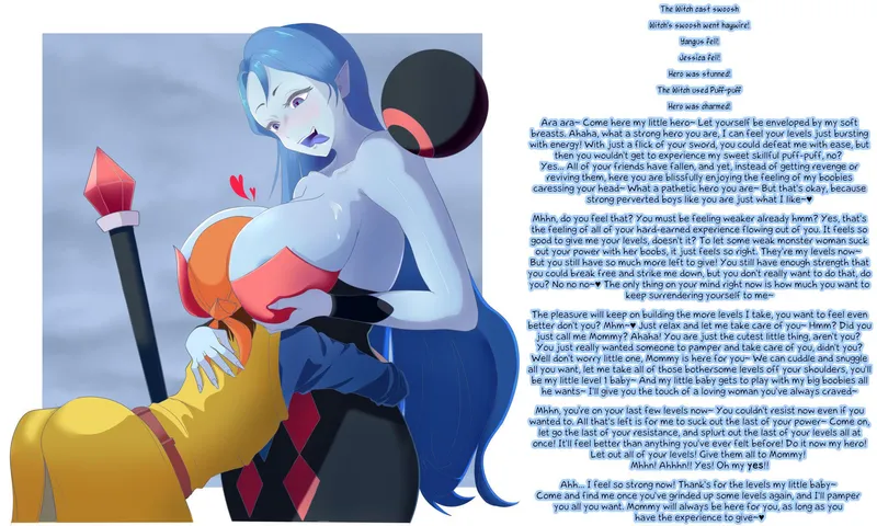 Thumbnail Witchy Seduction: Draining Heroes in a Fantasy World | totaldomx