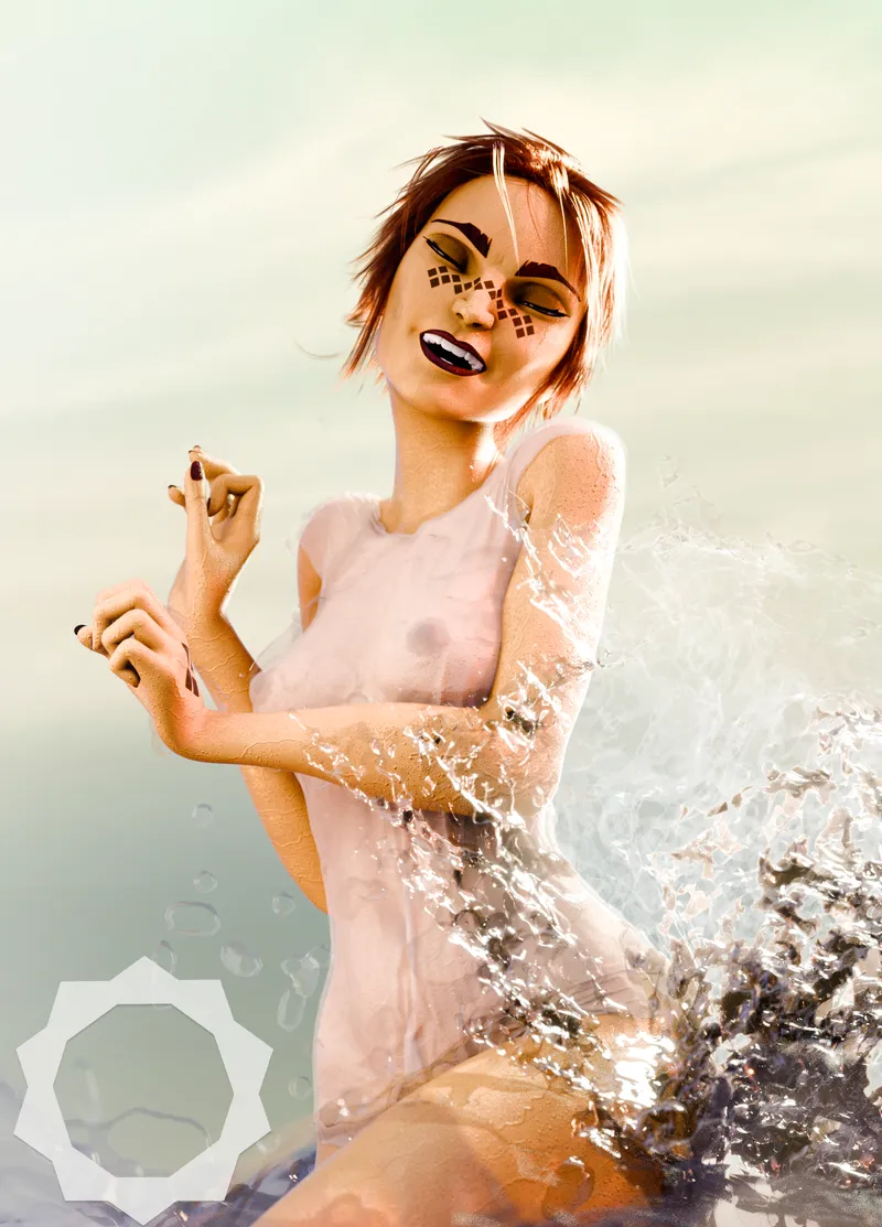 Thumbnail Striking Pose: Barriss' Beach Day by liamsitagem | starwarsnsfw