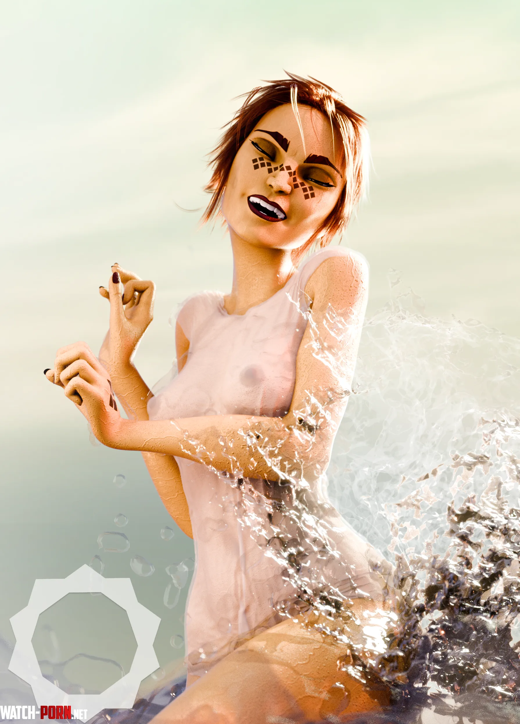 Barriss' Beach Day (LiamsGem) by liamsitagem