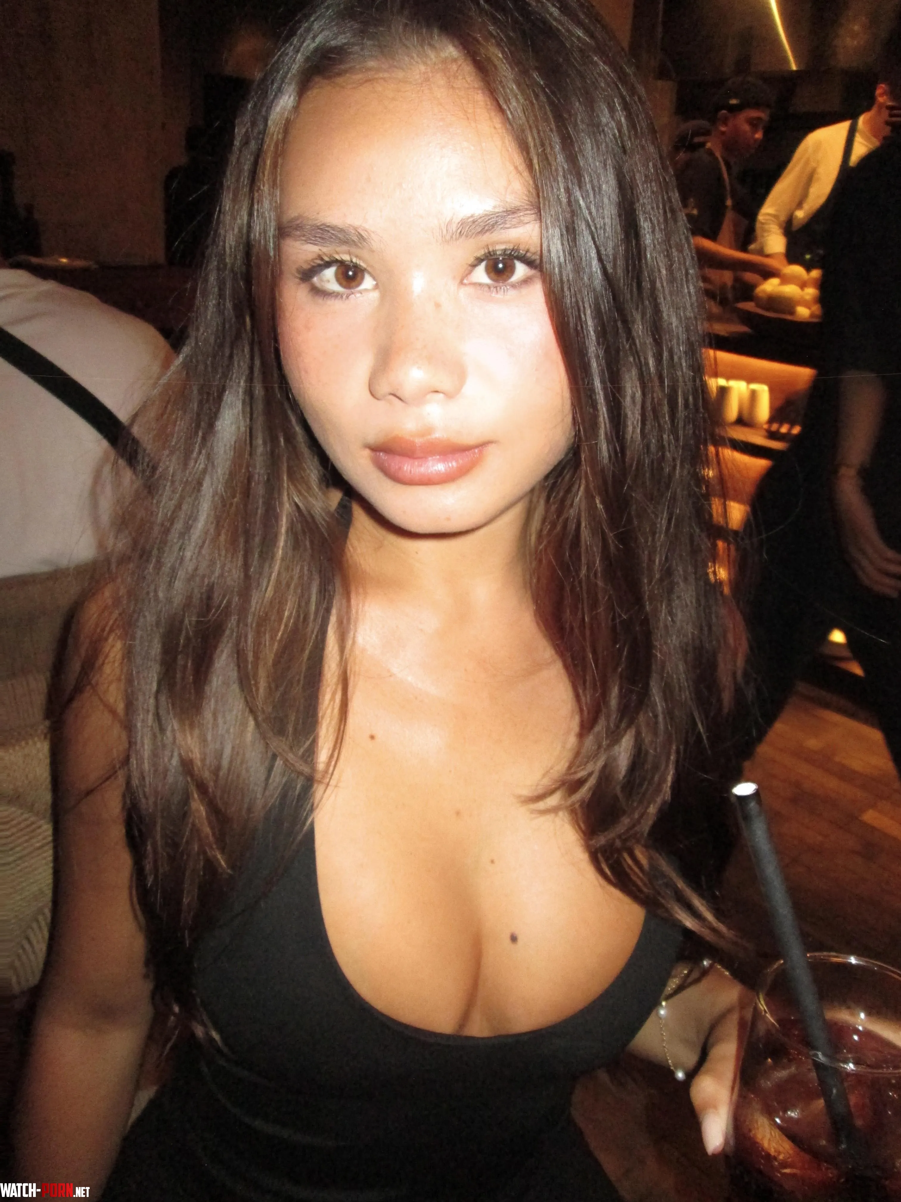 your brunette girl by zerobren