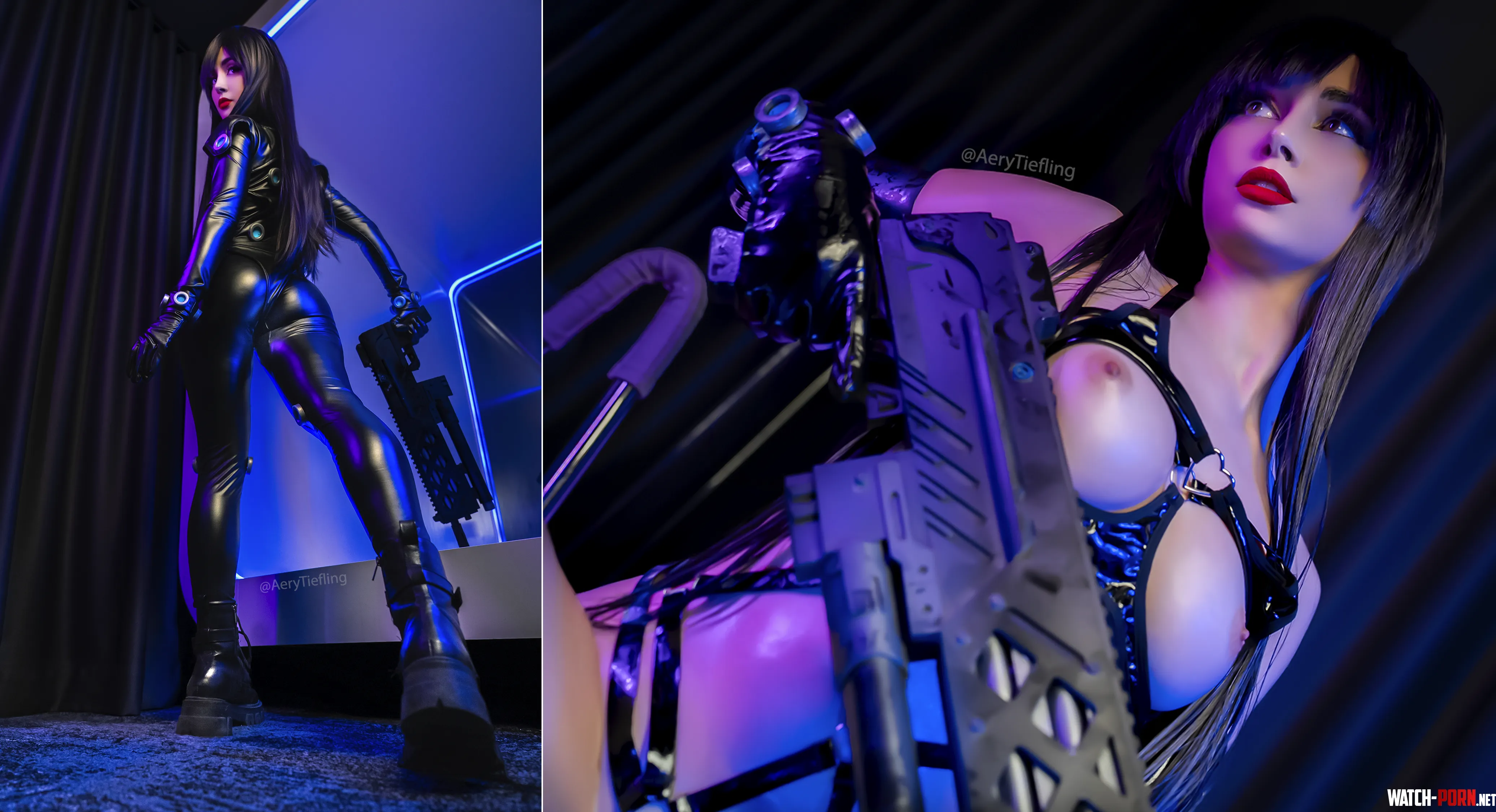 Reika from Gantz by Aery Tiefling [OC] by AeryKorvair