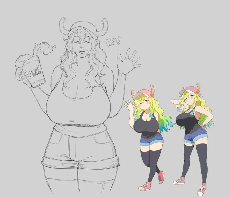 Thumbnail SonSon- Presents Lucoa's Huge... Horns WIP | OppaiLove Feature