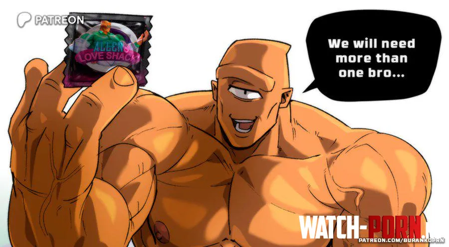 Allen the Alien trying his new released condoms by Normal_Equivalent_11