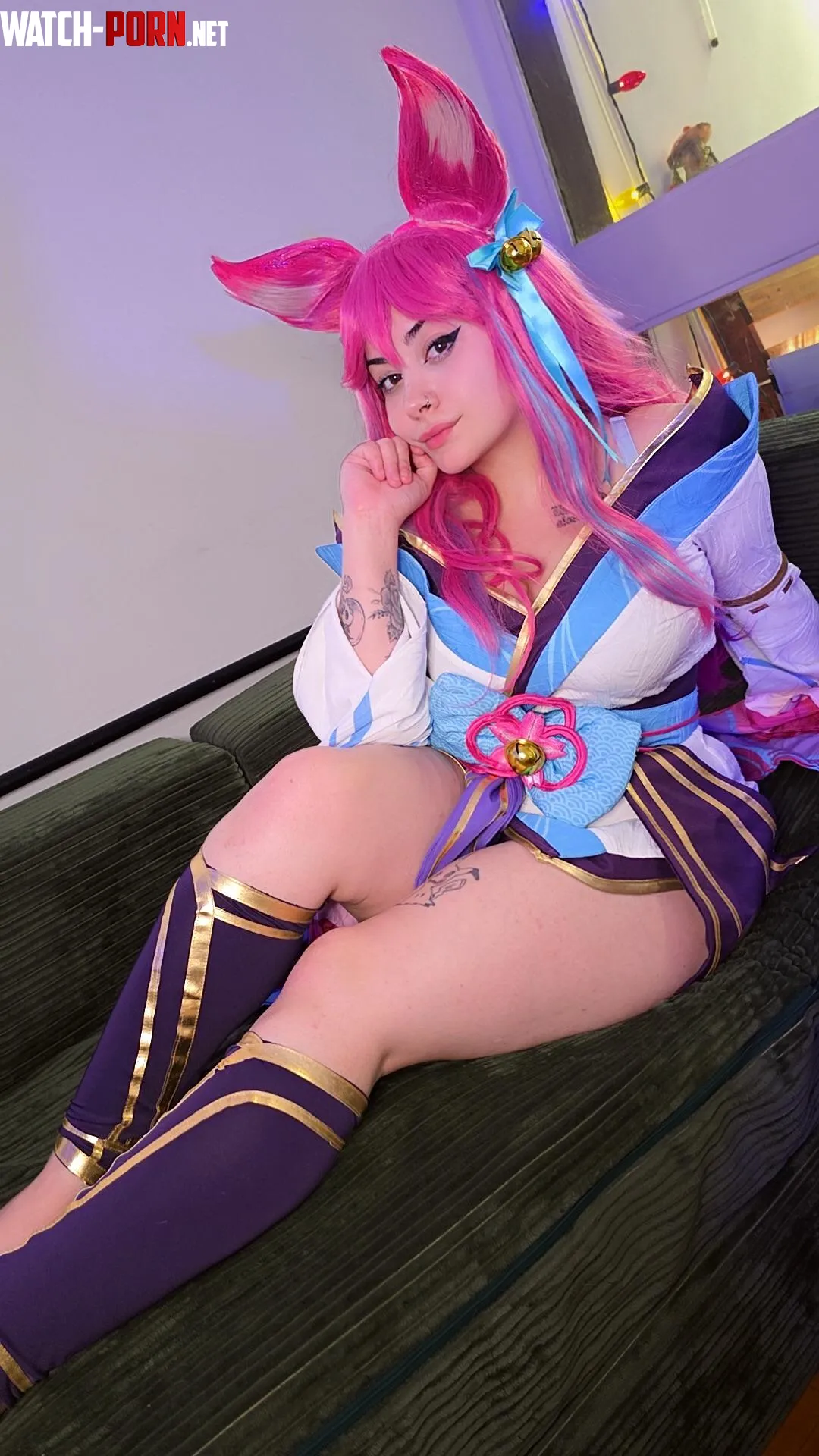 Ahri from [League of Legends] by (Mimikyu) by Miiimikyu