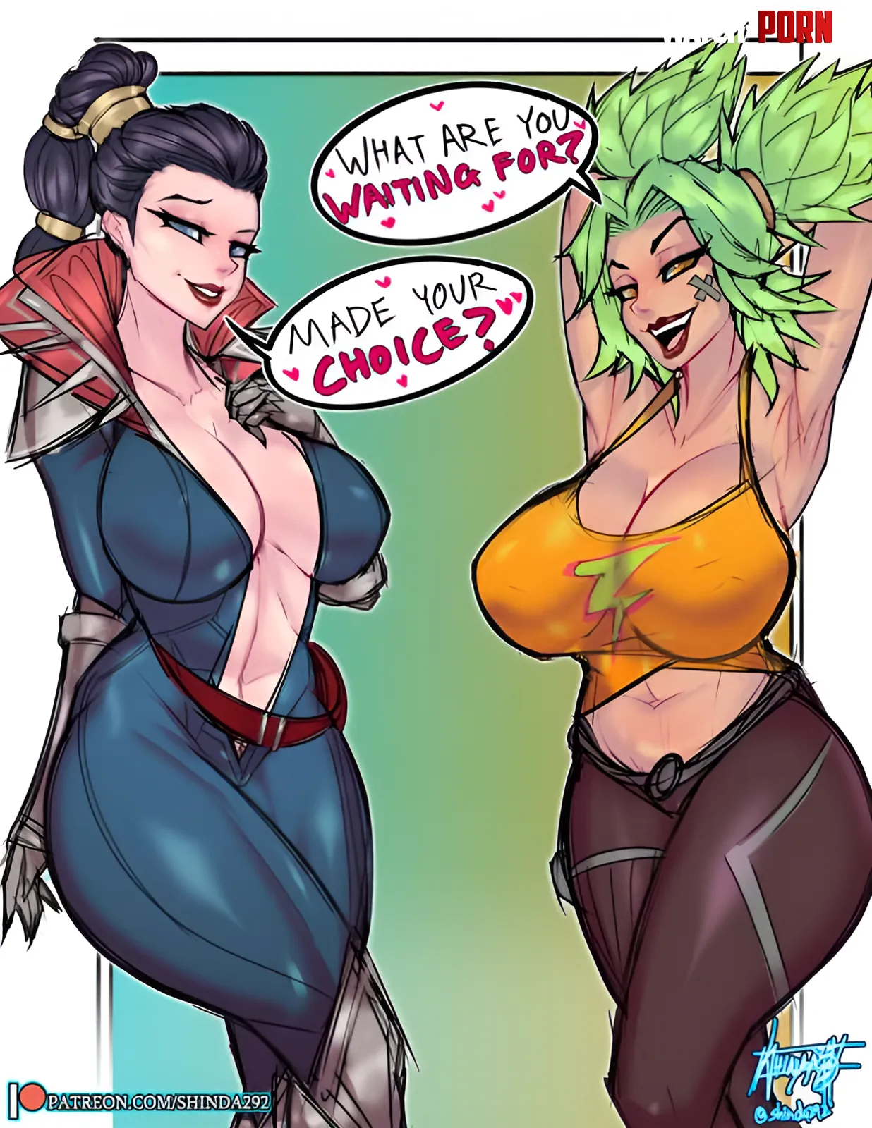 Vayne or Zeri (shinda292) by Eepsiee