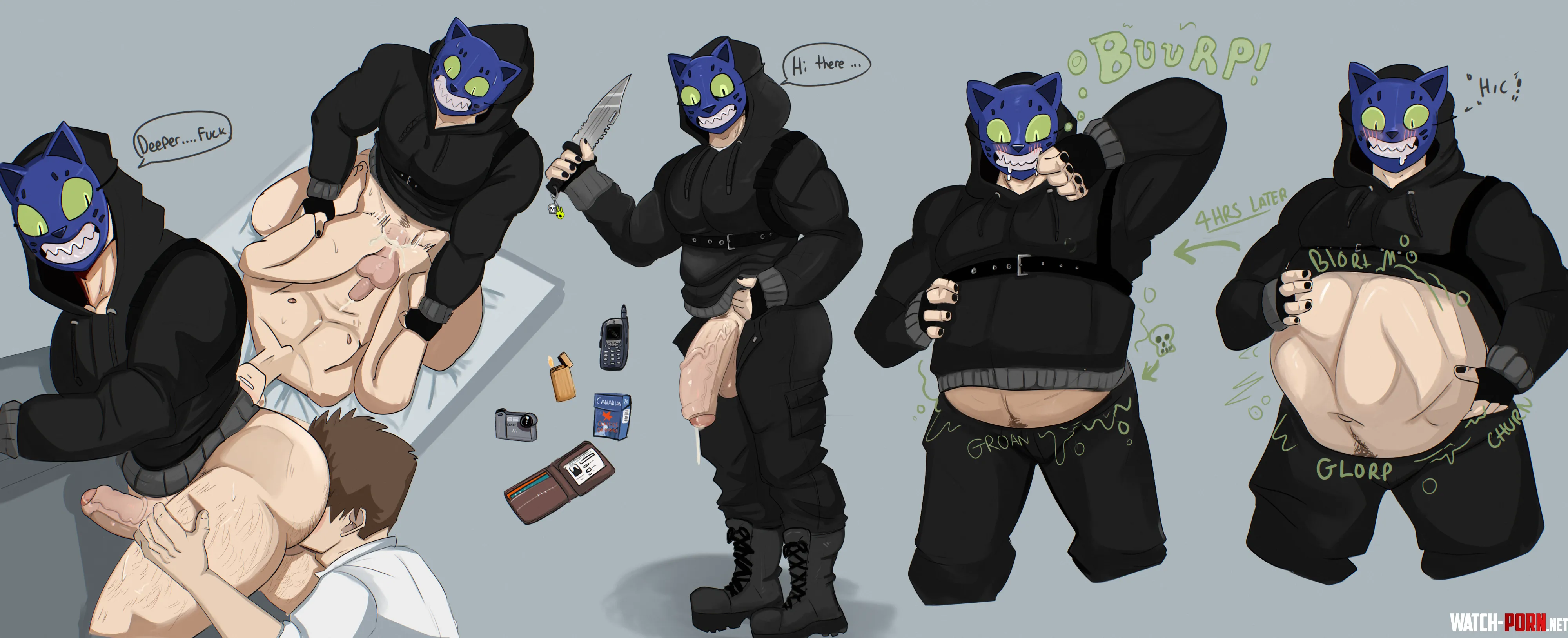 {image} Beware of Strangers (by Clydethebot) by pornzlover