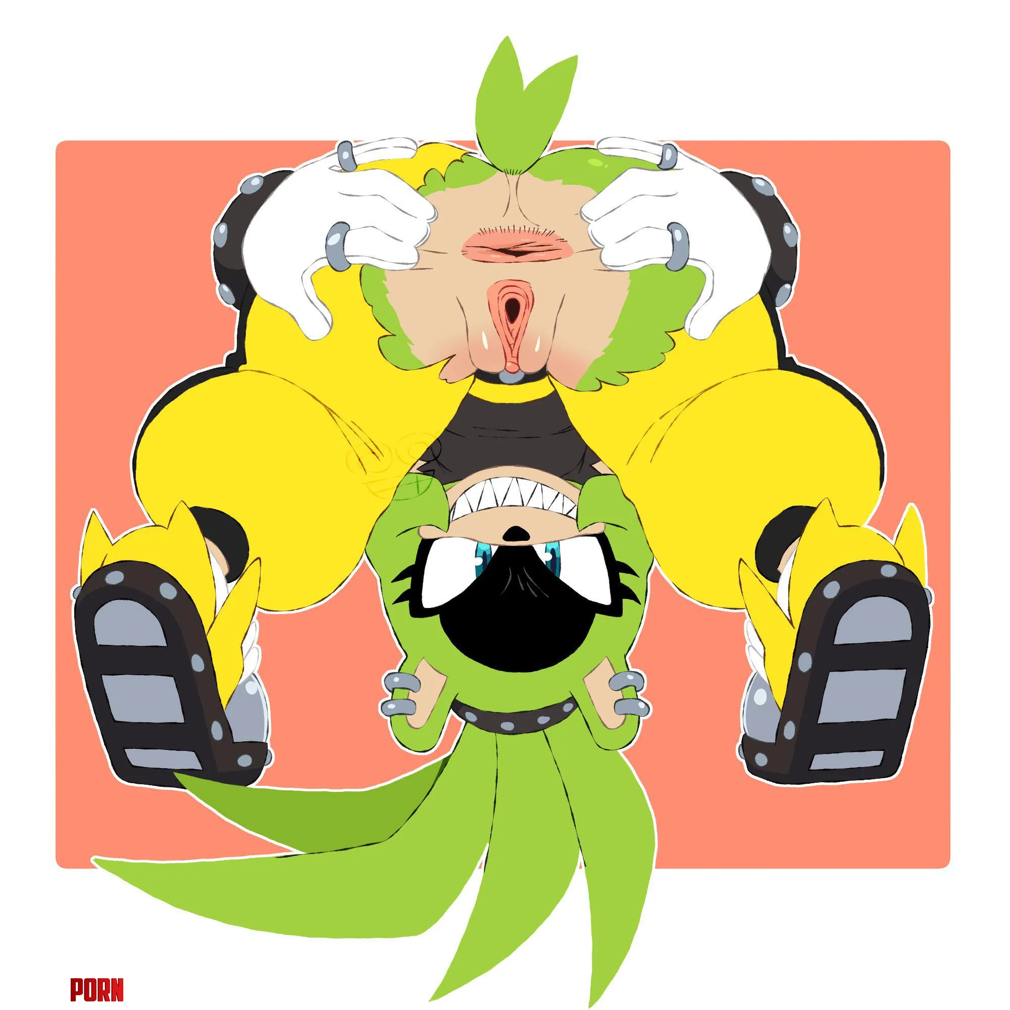 Surge spreading her ass (keronoa) by No_thoughts_anymore