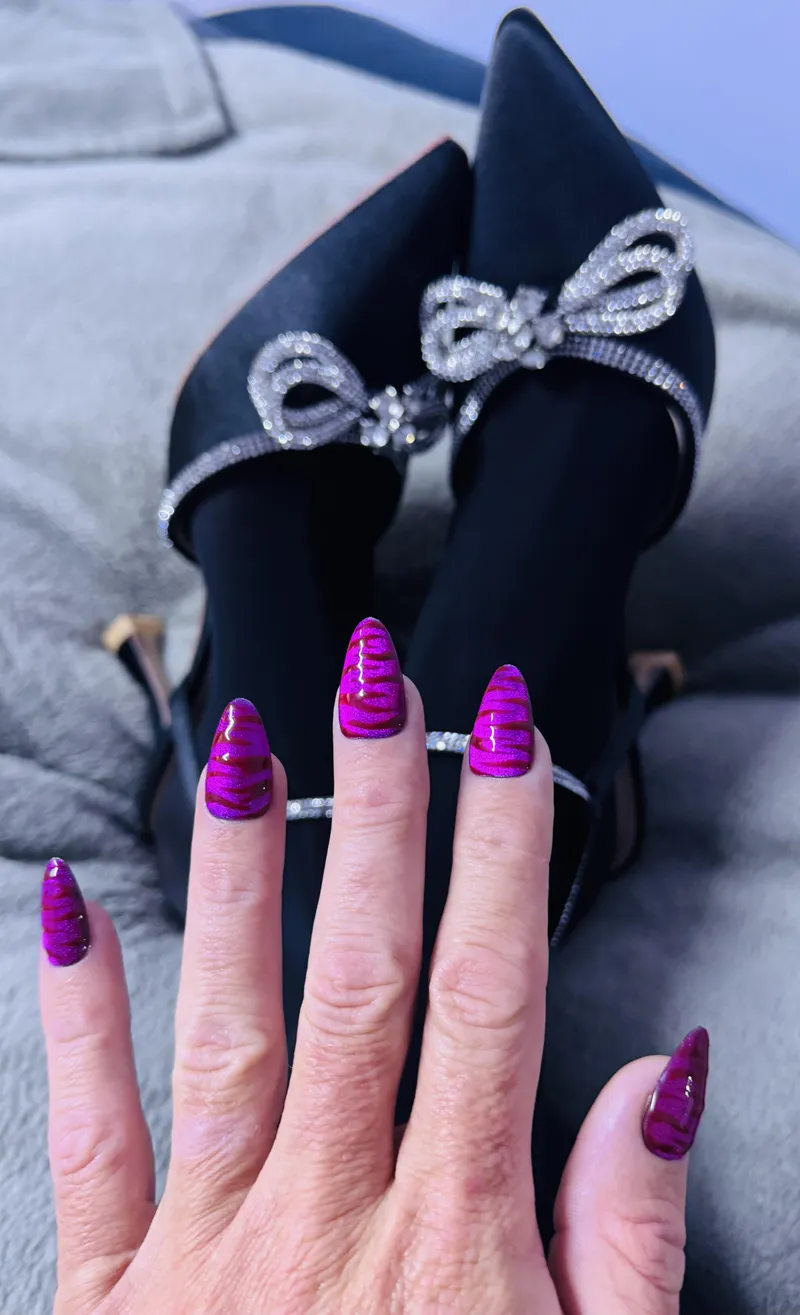 Thumbnail Indulging in New Nails and Heels: A Stylish Combo by BlueEyeBi75