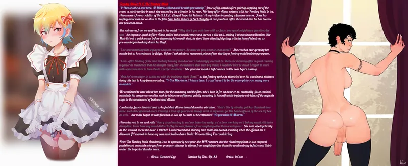 Thumbnail Delve into the World of Trophy Males with The Femboy Maid | Futadomworld