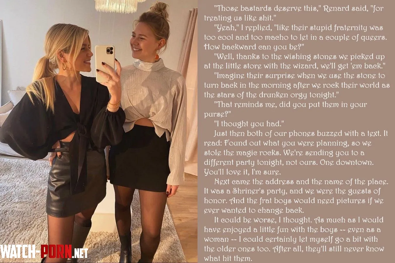 New Caption! They'll Never Know What Hit Them by Lost-Day-5036