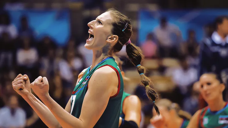 Thumbnail Polina Rahimova VolleyballGirls by ElinoreDoll