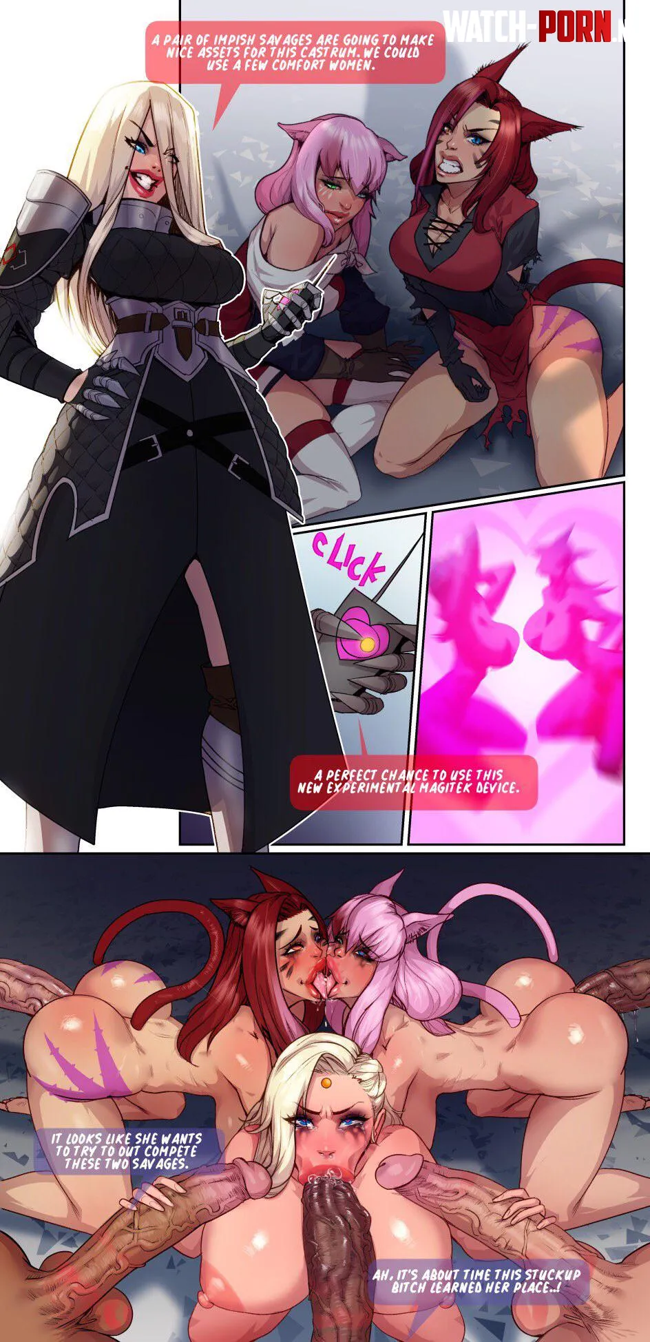 With just the click of a button (Tortuga) (Final Fantasy XIV) by DaddysBimboToy