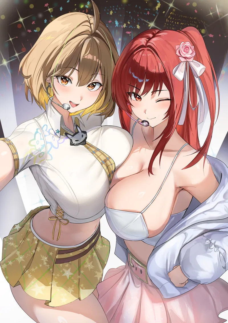 Thumbnail Anis & Rapi Artwork by xSaviour_N | BigAnimeTiddies Category