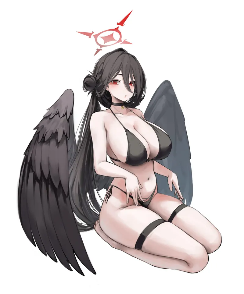 Thumbnail Blue Archive's Hasumi Thigh Straps: A Closer Look | That-casual-guy