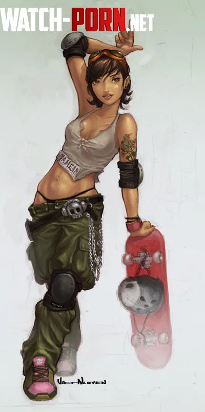 Skater girl [Original] (vietnguyen) by MartyrOfDespair