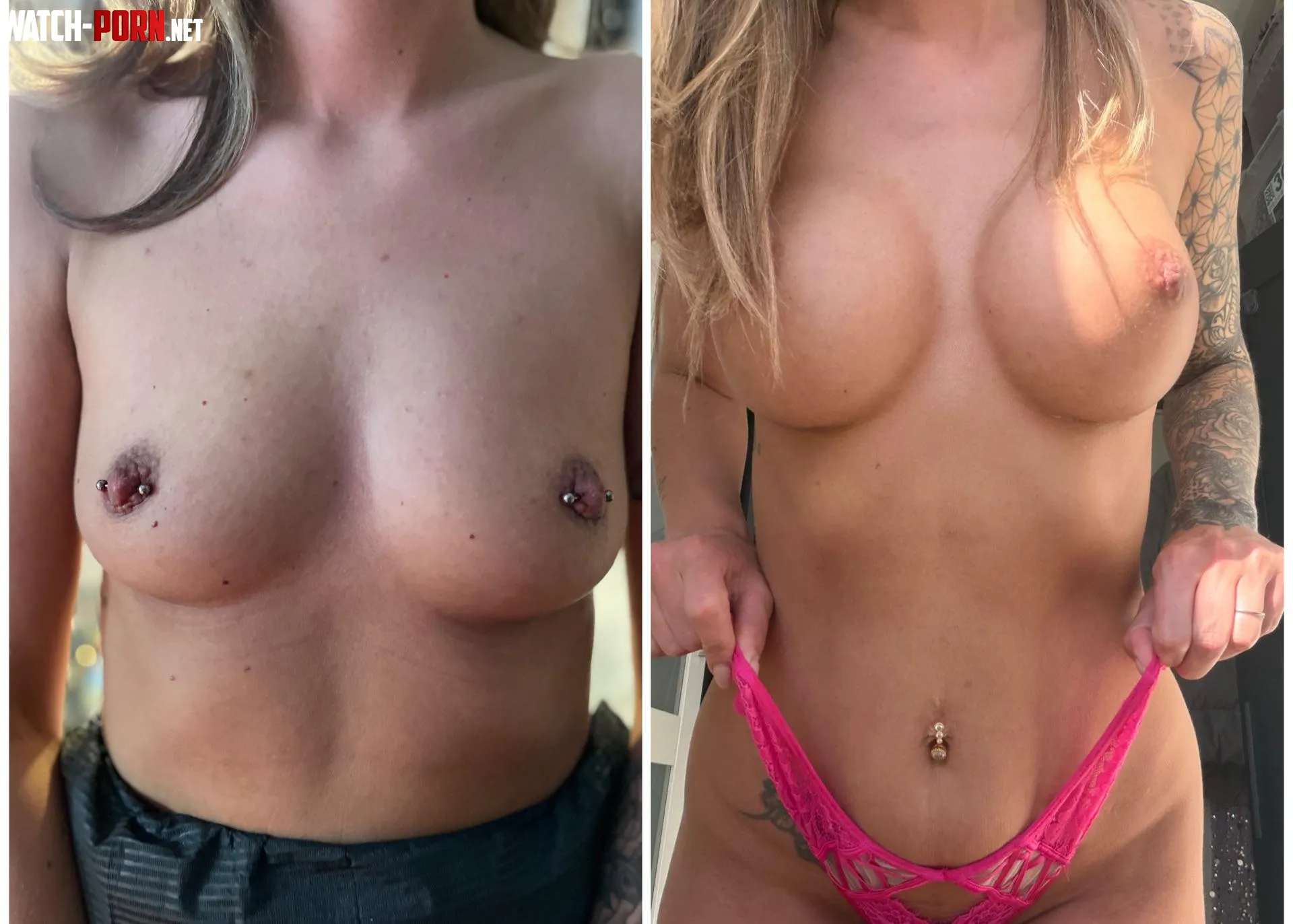 Before kids and boob job vs after... by u123u123