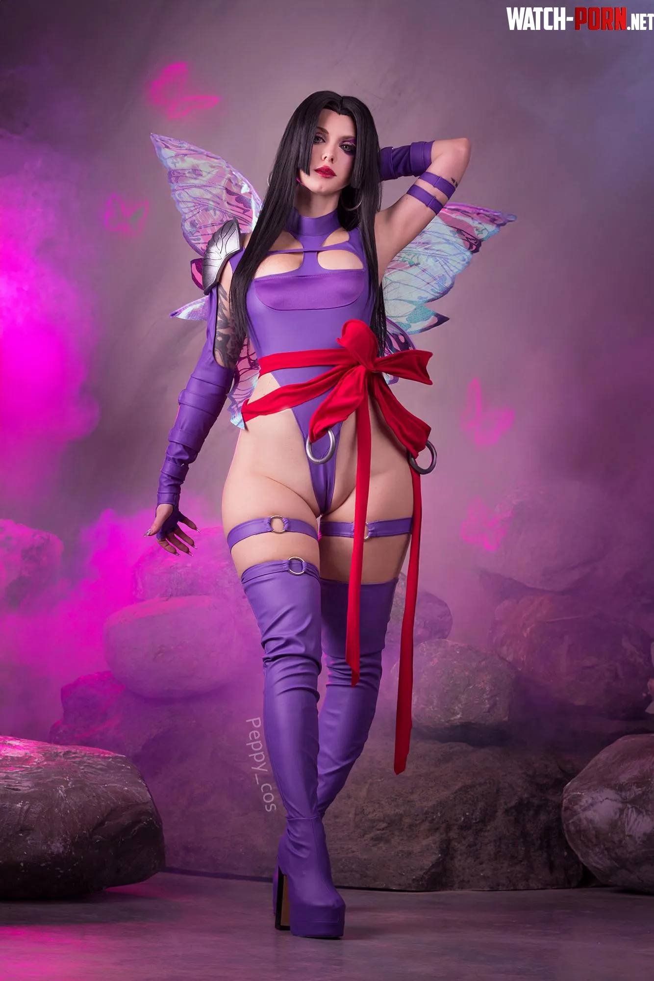 Psylocke cosplay by Peppy_cos by peppy_cos