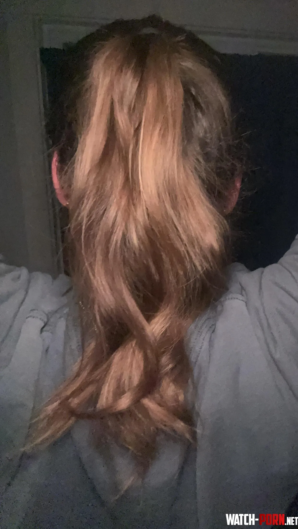 I like when you use my ponytail as a handle by cherryblossomcrash