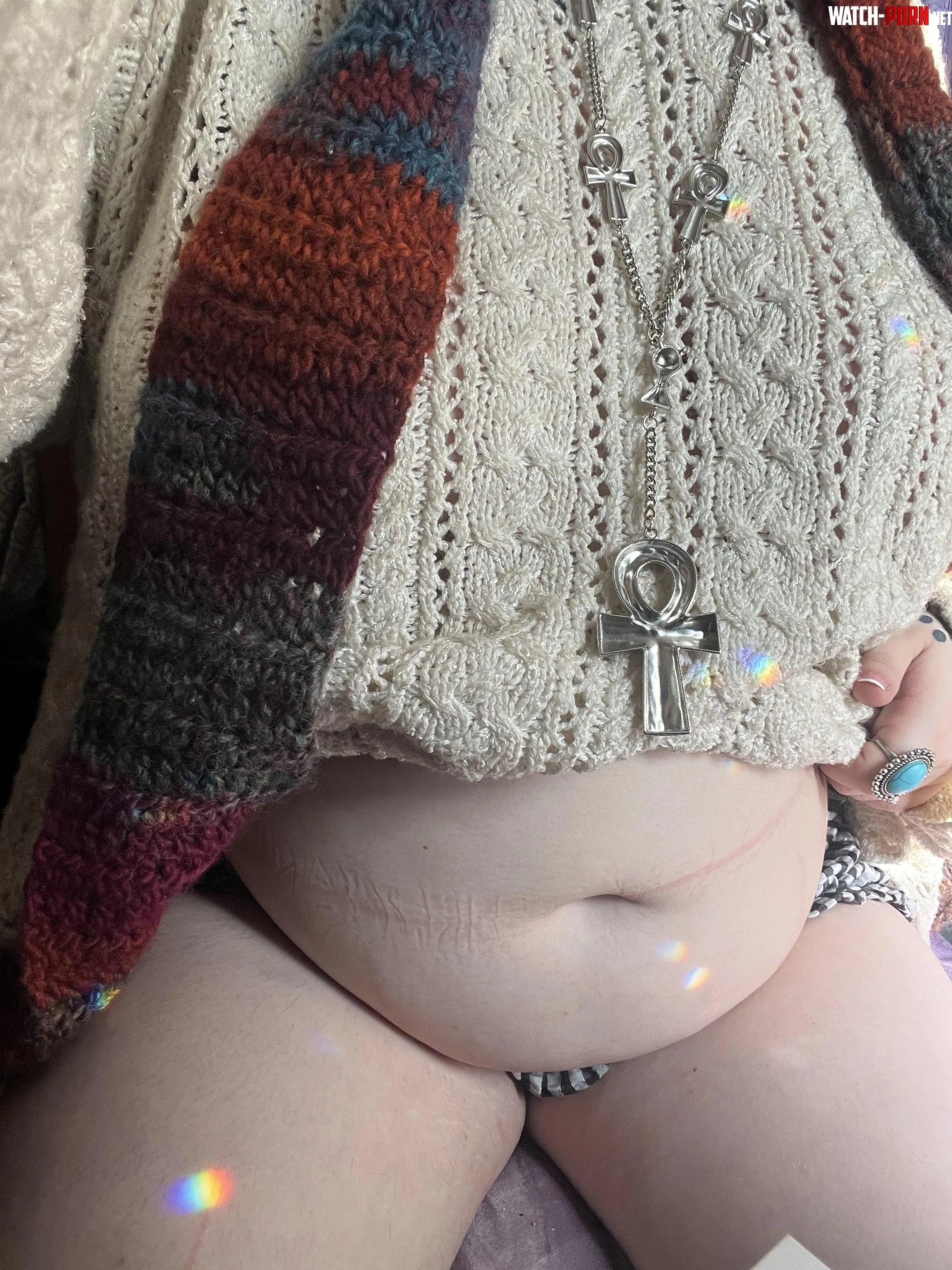 soooo soft with a little line from how tight my shorts have grown by strawbunnimilkshake