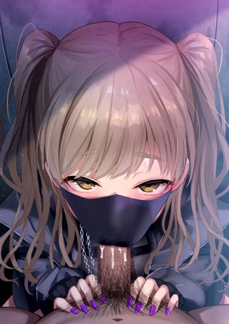 Thumbnail Discovering the Art of a Masked Blowjob