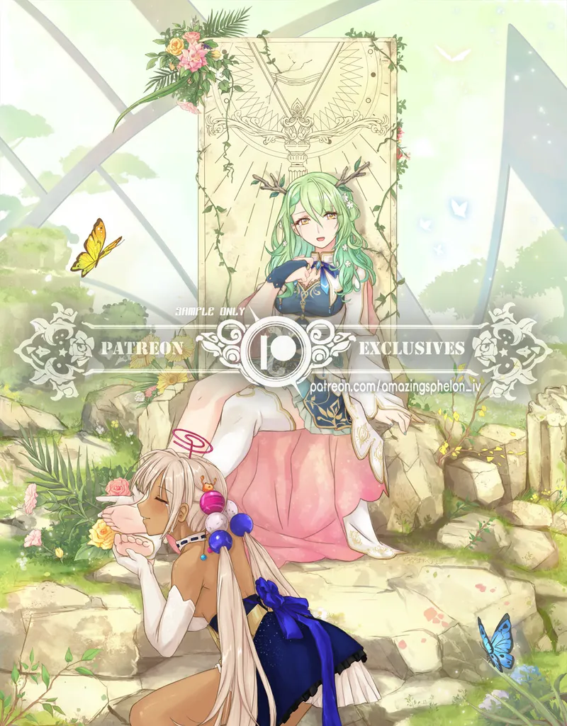 Thumbnail Sole Kiss Sensation: Ceres Fauna's Encounter by gaidends10 | yuri