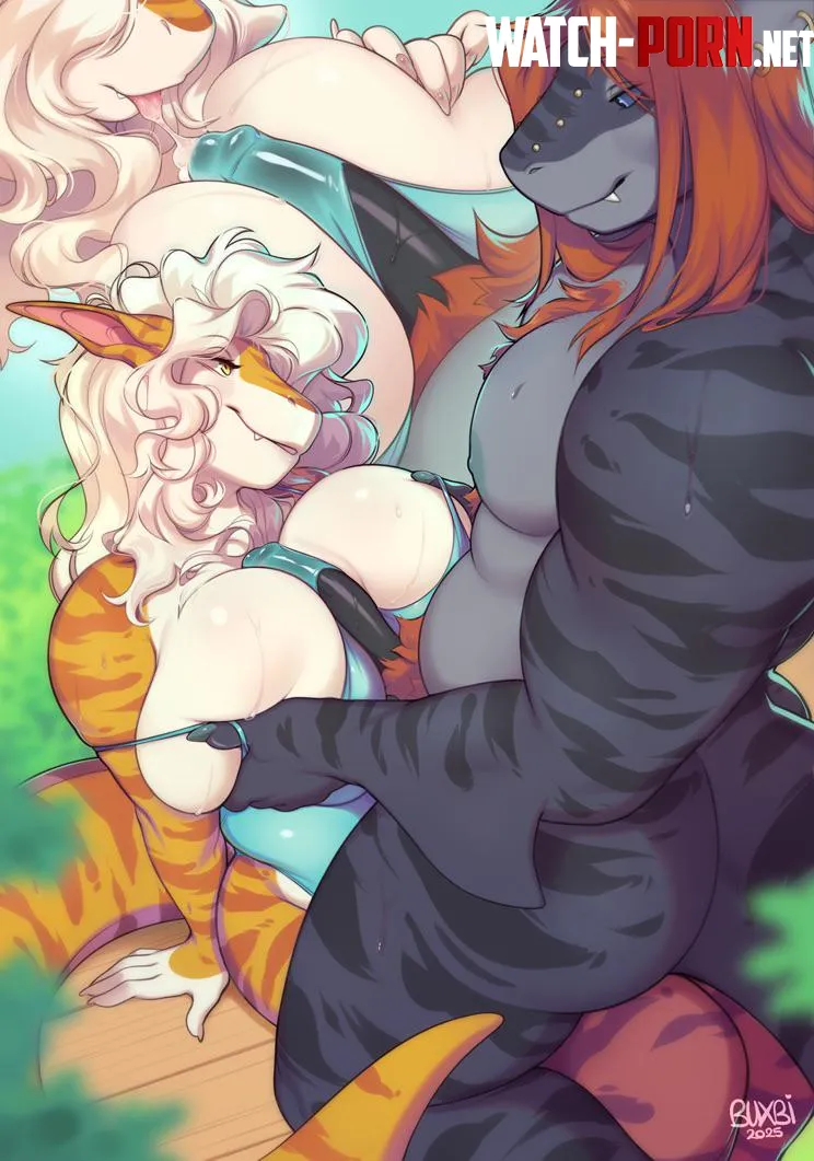 Intimate Shark Moment [MF] (Buxbi) by 5headedragon