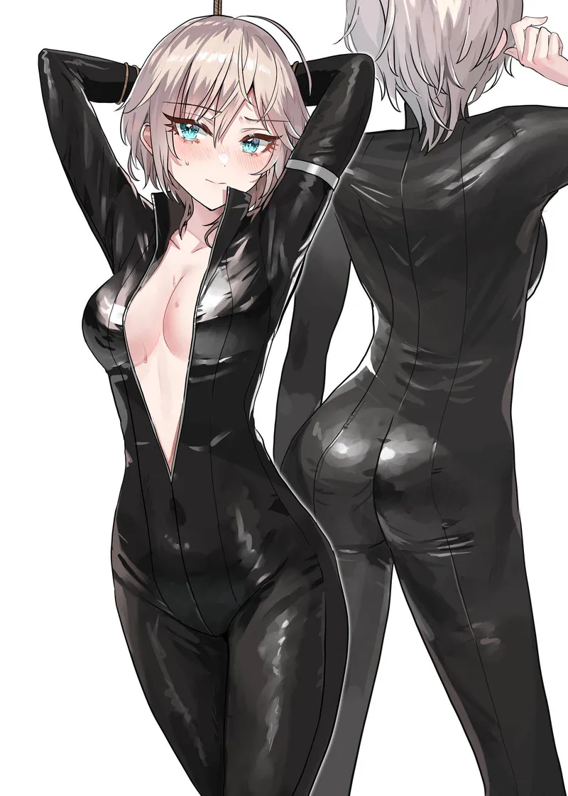Thumbnail Revealing Open Bodysuit by rumre_sn by Hortkind78 | animebodysuits