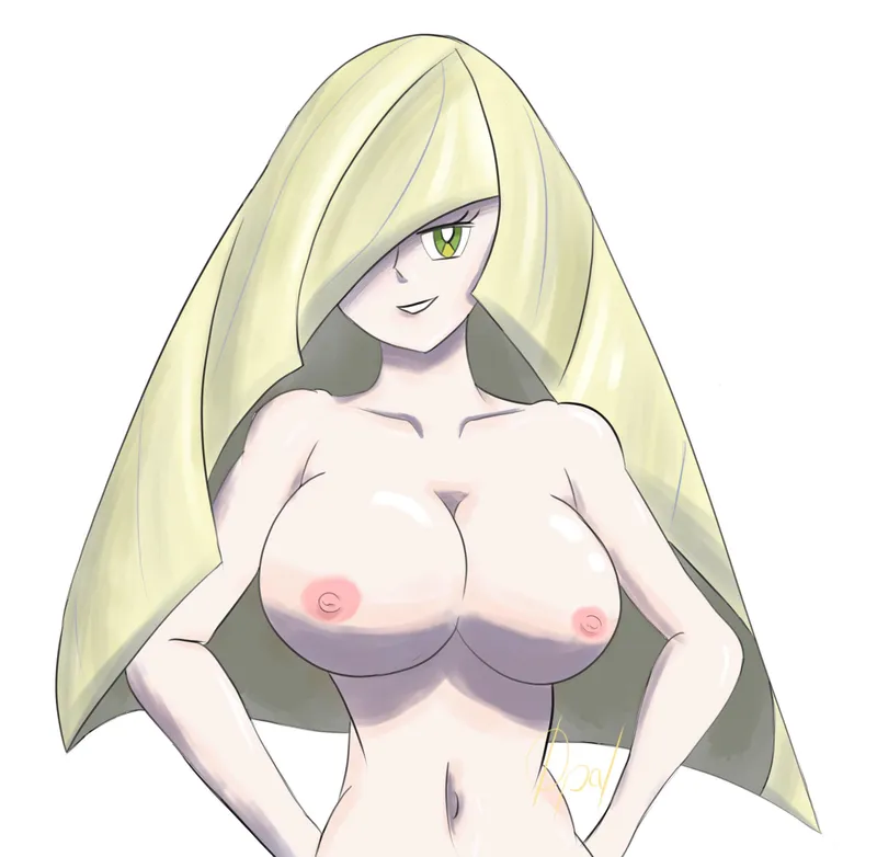 Thumbnail Lusamine My Art PokePorn by 0pal3scent