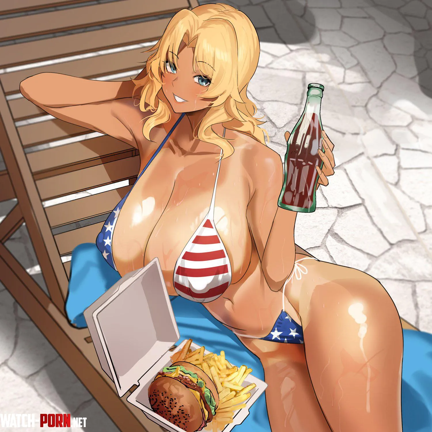 A very patriotic MILF by Ventipop4