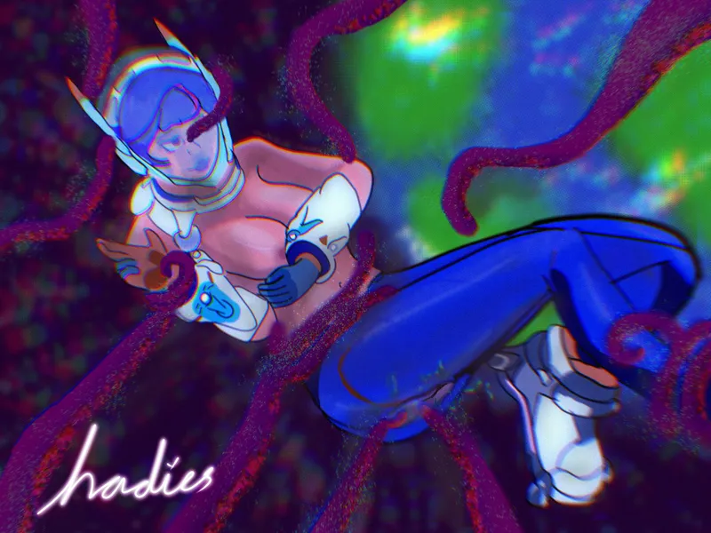 Thumbnail In Space: A Sensual Silence by hadieslibrary | Tentai