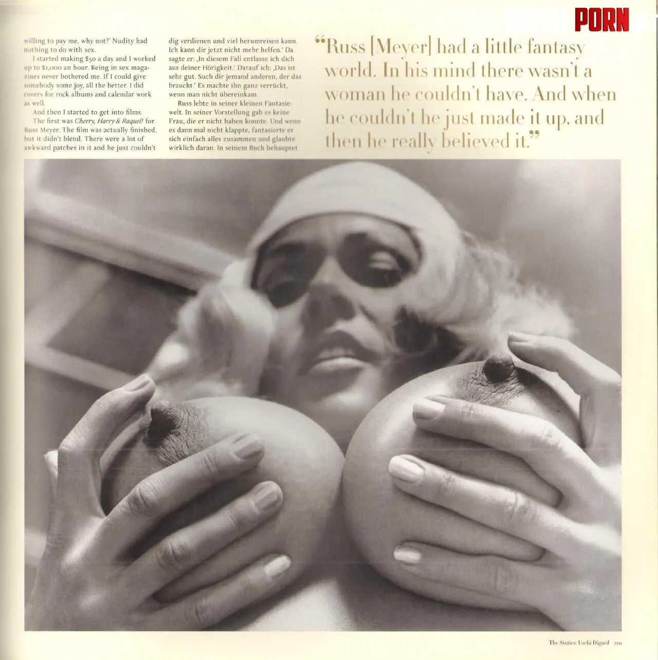 Uschi Digard in the 60s by mazopheliac