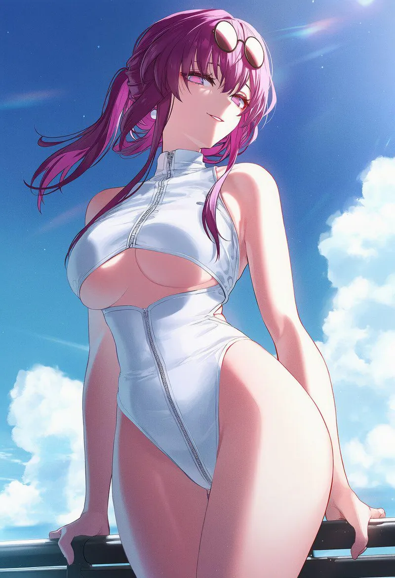 Thumbnail Embrace Kafka [Honkai Star Rail] in Bodysuit | WoolsonDaSheep