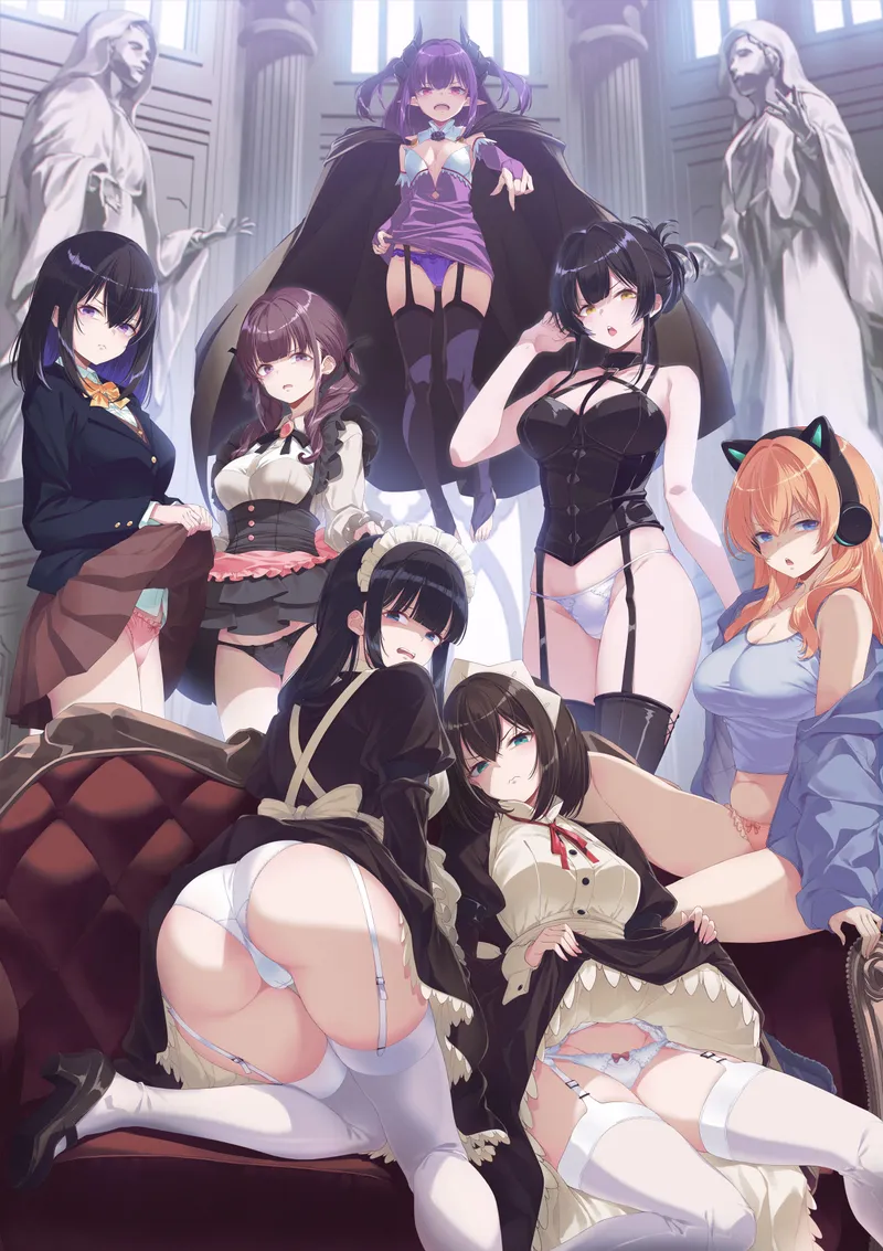 Thumbnail Disgusted Maids in I Want You to Show Me Your Panties with a Disgusted Face by Silent_Steak_9540 | thighdeology