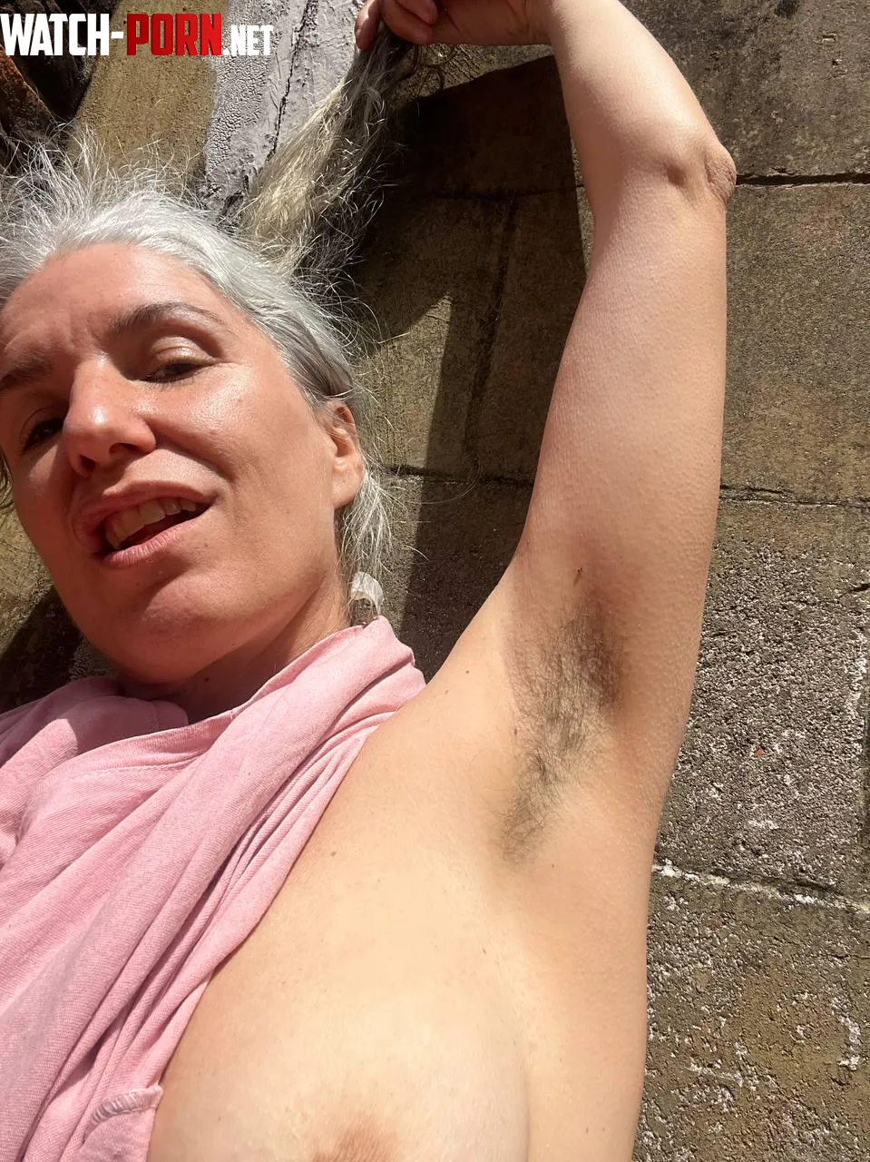 natural milf... and my lovely hairy armpits by SILVERgray2