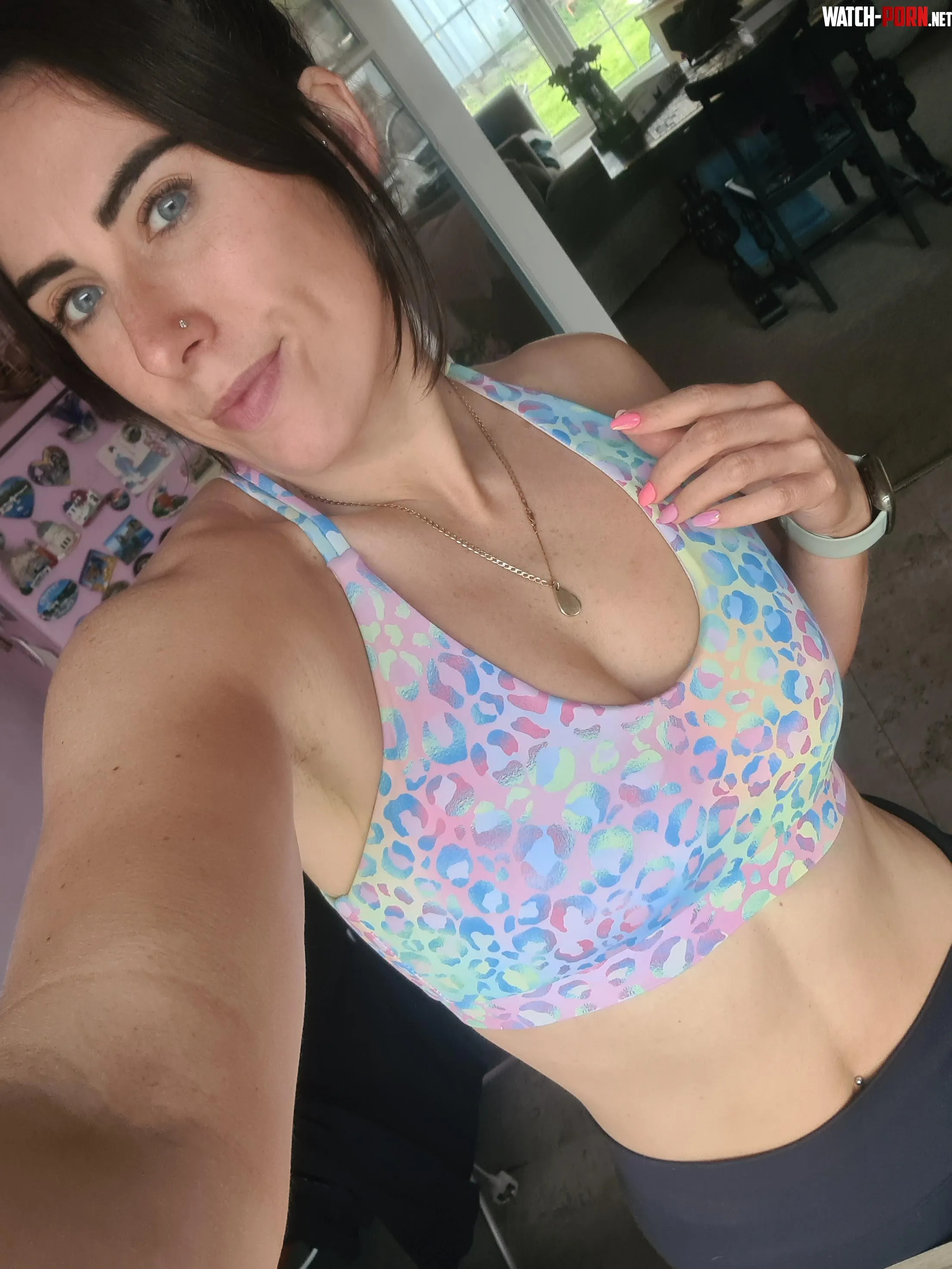 I ✨️always✨️ have a crop top on 😉 by blueeyegymga1