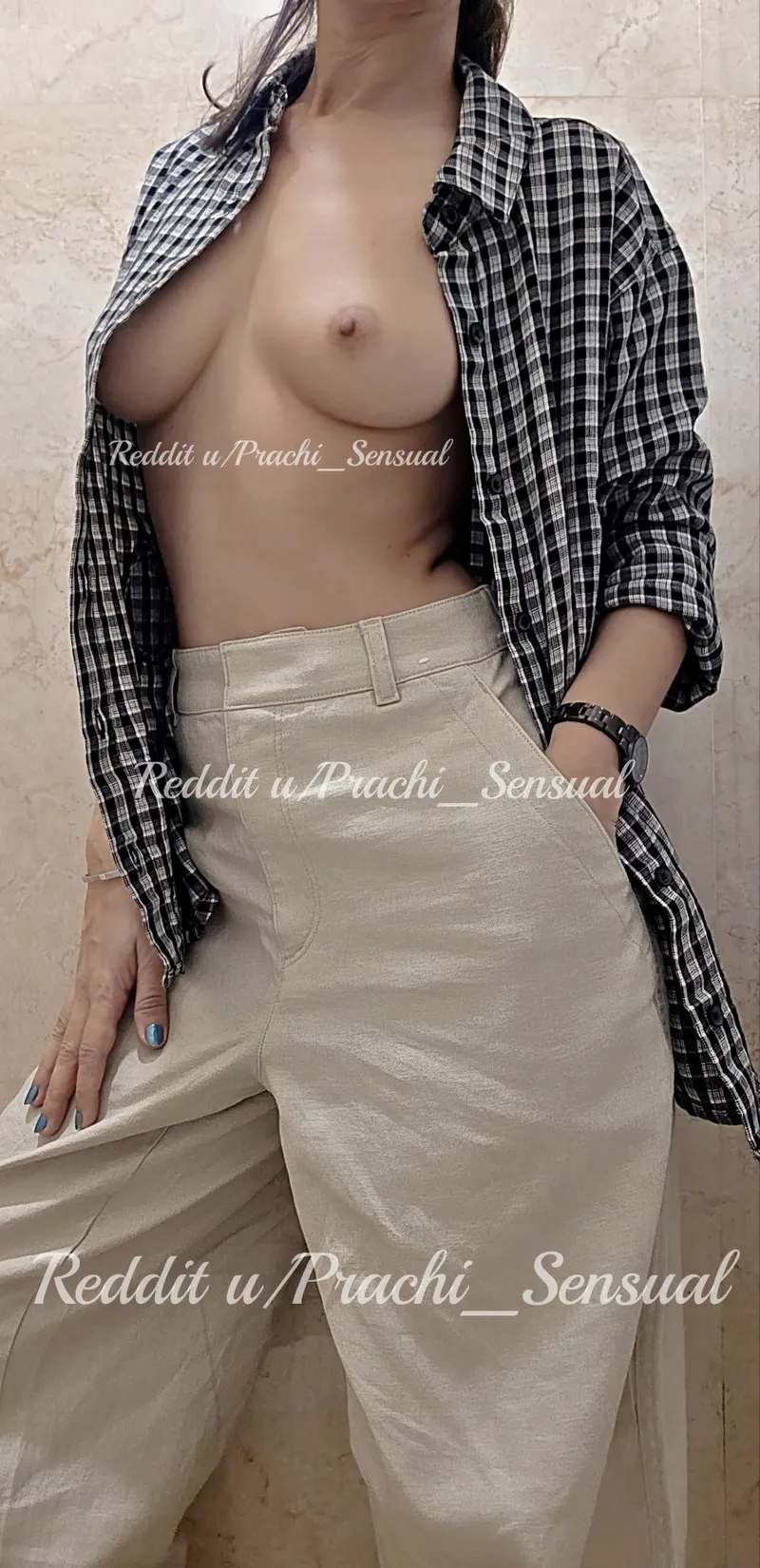 Thumbnail prachi_sensual's Casual NSFW Look: No Overthinking Allowed